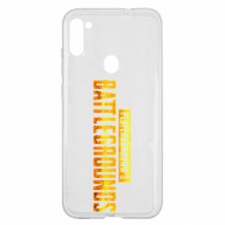 Чехол для Samsung A11/M11 Battlegrounds - PrintSalon