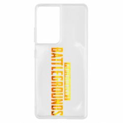 Чехол для Samsung S21 Ultra Battlegrounds - PrintSalon