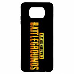 Чехол для Xiaomi Poco X3 Battlegrounds - PrintSalon