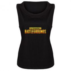 Женская майка Battlegrounds - PrintSalon