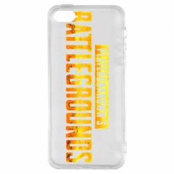 Чехол для iPhone5/5S/SE Battlegrounds - PrintSalon