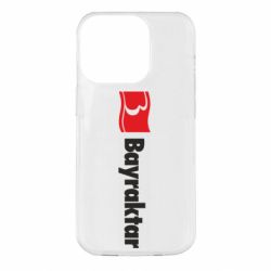 Чохол для iPhone 14 Pro Bayraktar Logo - PrintSalon