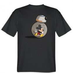 Мужская футболка Stedman BB-8 and Mickey Mouse - PrintSalon