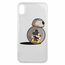 Чехол для iPhone Xs Max BB-8 and Mickey Mouse - PrintSalon