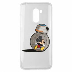 Чехол для Xiaomi Pocophone F1 BB-8 and Mickey Mouse - PrintSalon