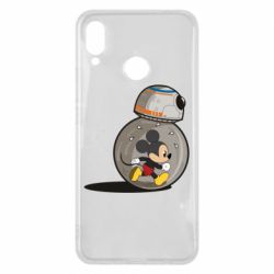 Чехол для Huawei P Smart Plus 2018 BB-8 and Mickey Mouse - PrintSalon