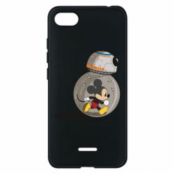 Чехол для Xiaomi Redmi 6A BB-8 and Mickey Mouse - PrintSalon