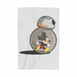 Полотенце с принтом BB-8 and Mickey Mouse - PrintSalon
