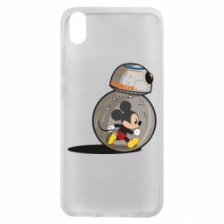Чехол для Xiaomi Redmi 7A BB-8 and Mickey Mouse - PrintSalon