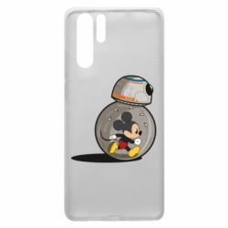 Чехол для Huawei P30 Pro BB-8 and Mickey Mouse - PrintSalon