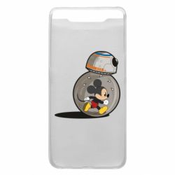 Чехол для Samsung A80 BB-8 and Mickey Mouse - PrintSalon