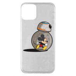 Чехол для iPhone 11 BB-8 and Mickey Mouse - PrintSalon