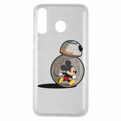Чехол для Samsung M30 BB-8 and Mickey Mouse - PrintSalon
