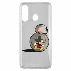 Чехол для Samsung M40 BB-8 and Mickey Mouse - PrintSalon