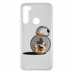 Чехол для Xiaomi Redmi Note 8 BB-8 and Mickey Mouse - PrintSalon
