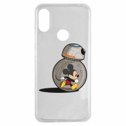 Чехол для Xiaomi Redmi Note 7 BB-8 and Mickey Mouse - PrintSalon