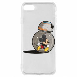 Чехол для iPhone SE 2020 BB-8 and Mickey Mouse - PrintSalon