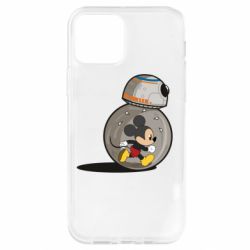 Чехол для iPhone 12 BB-8 and Mickey Mouse - PrintSalon