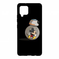 Чехол для Samsung A42 5G BB-8 and Mickey Mouse - PrintSalon