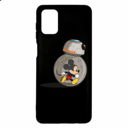 Чехол для Samsung M51 BB-8 and Mickey Mouse - PrintSalon