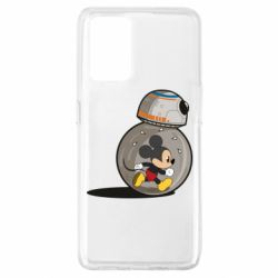 Чехол для Oppo A74 4G BB-8 and Mickey Mouse - PrintSalon
