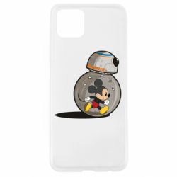 Чехол для Oppo A92s BB-8 and Mickey Mouse - PrintSalon