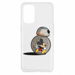 Чехол для Oppo Reno 5 4G BB-8 and Mickey Mouse - PrintSalon