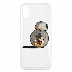 Чехол для Xiaomi Redmi 9a BB-8 and Mickey Mouse - PrintSalon