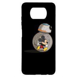 Чехол для Xiaomi Poco X3 BB-8 and Mickey Mouse - PrintSalon