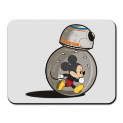 Коврик для мыши BB-8 and Mickey Mouse - PrintSalon