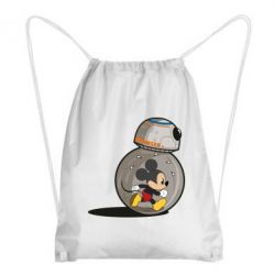 Рюкзак-мешок BB-8 and Mickey Mouse - PrintSalon
