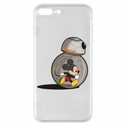 Чехол для iPhone 7 Plus BB-8 and Mickey Mouse - PrintSalon