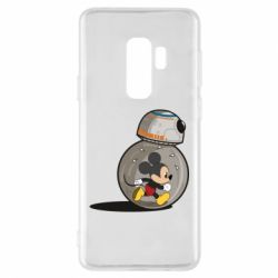 Чехол для Samsung S9+ BB-8 and Mickey Mouse - PrintSalon