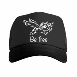 Кепка-тракер Be free unicorn - PrintSalon