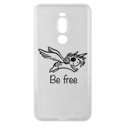 Чехол для Meizu Note 8 Be free unicorn - PrintSalon