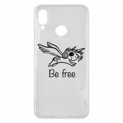 Чехол для Huawei P Smart Plus 2018 Be free unicorn - PrintSalon