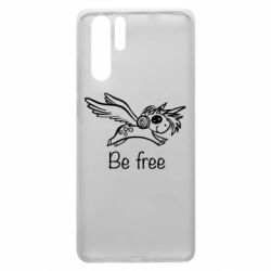 Чехол для Huawei P30 Pro Be free unicorn - PrintSalon