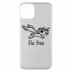 Чехол для iPhone 11 Be free unicorn - PrintSalon
