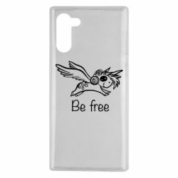 Чехол для Samsung Note 10 Be free unicorn - PrintSalon