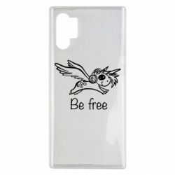 Чехол для Samsung Note 10 Plus Be free unicorn - PrintSalon