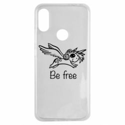Чехол для Xiaomi Redmi Note 7 Be free unicorn - PrintSalon