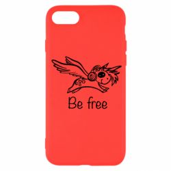 Чехол для iPhone SE 2020 Be free unicorn - PrintSalon