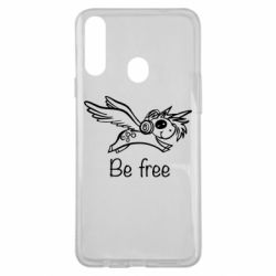 Чехол для Samsung A20s Be free unicorn - PrintSalon