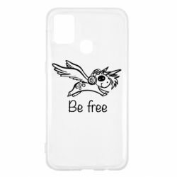 Чехол для Samsung M31 Be free unicorn - PrintSalon