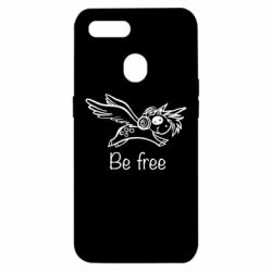 Чехол для Oppo A5s/A12 Be free unicorn - PrintSalon