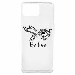 Чехол для Oppo A73 Be free unicorn - PrintSalon