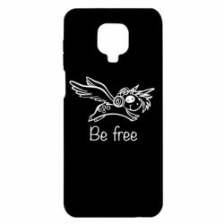 Чехол для Xiaomi Redmi Note 9S/9Pro/9Pro Max Be free unicorn - PrintSalon