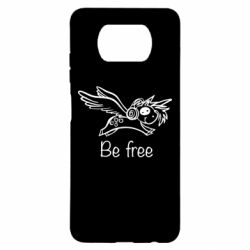Чехол для Xiaomi Poco X3 Be free unicorn - PrintSalon