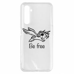 Чехол для Realme 6 Pro Be free unicorn - PrintSalon