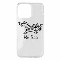 Чехол для iPhone 14 Pro Max Be free unicorn - PrintSalon